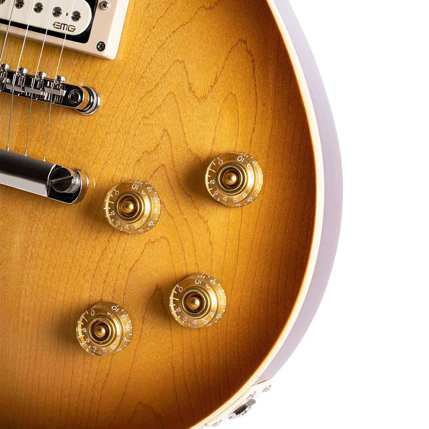 Cort CR300-ATB 6-String Electric Guitar - Aged Vintage Burst - Image 7