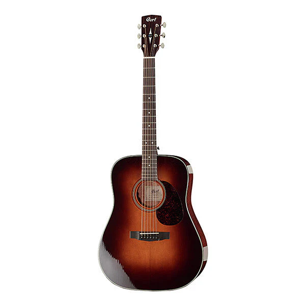 Cort Earth 300VF Dreadnought Electro Acoustic Guitar - Sunburst High Gloss