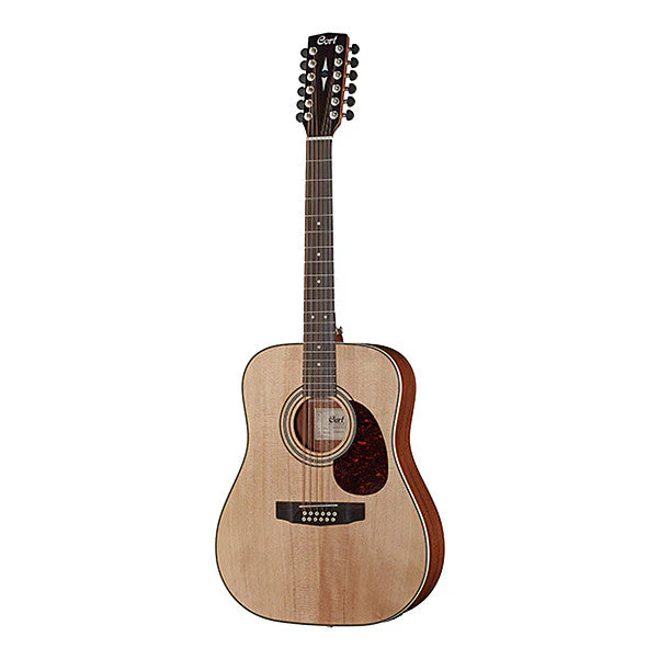Cort Earth 70-12E Dreadnought Electro Acoustic Guitar - Natural Open Pore