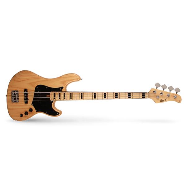 Cort GB54-ASH NAT 4 String Bass Guitar - Natural Glossy