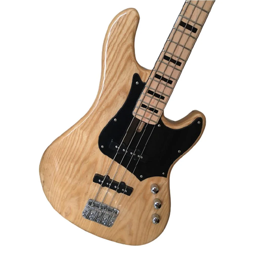 Cort GB54-ASH NAT 4 String Bass Guitar - Natural Glossy - Image 3