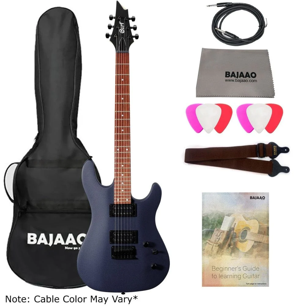 Cort KX100 Electric Guitar With Gigbag, Polishing Cloth, Strap, Picks, Cable & Ebook - Image 3