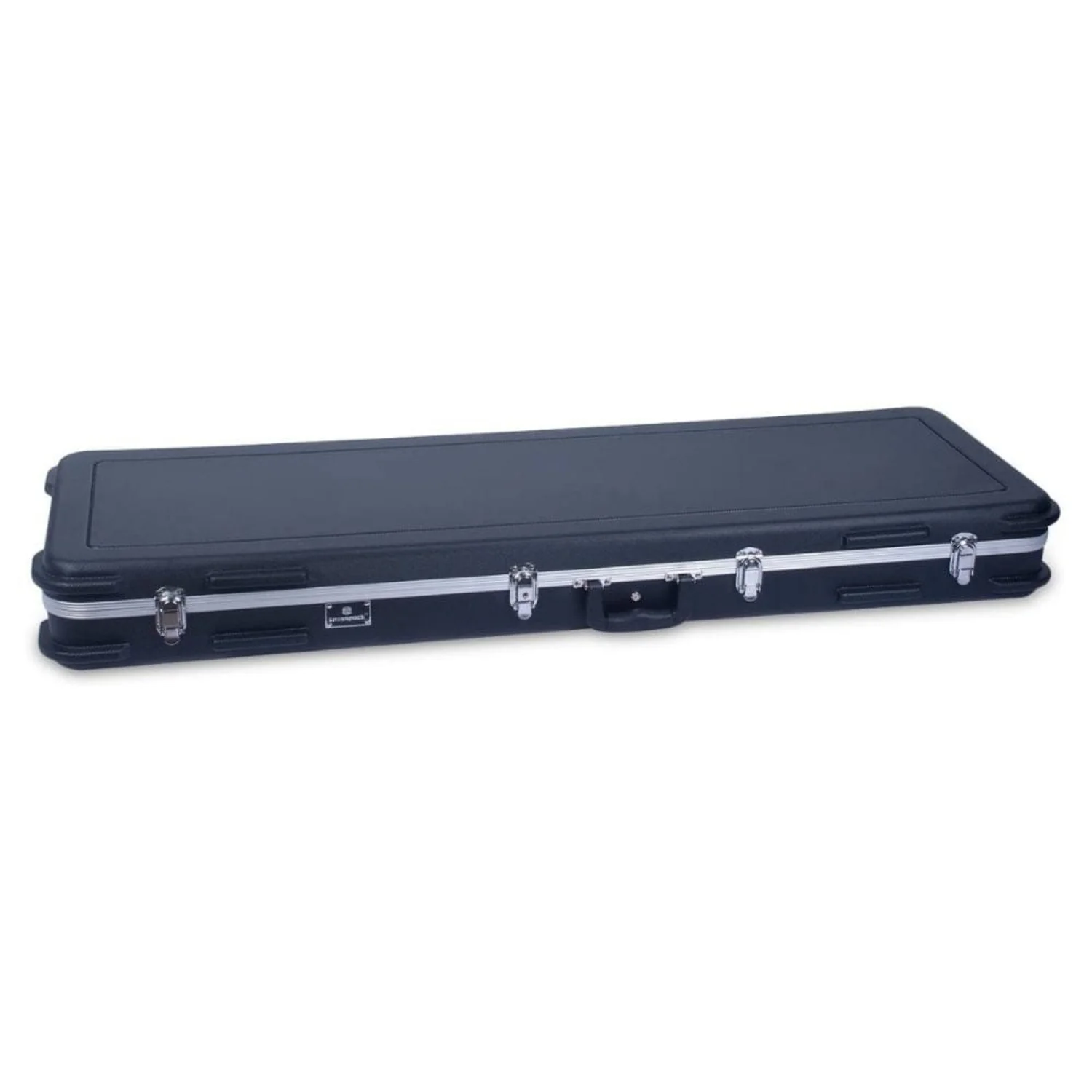 Crossrock CRA860BBK Bass Guitar Case ABS Molded for Both 4 String & 6 String - Black - Image 2