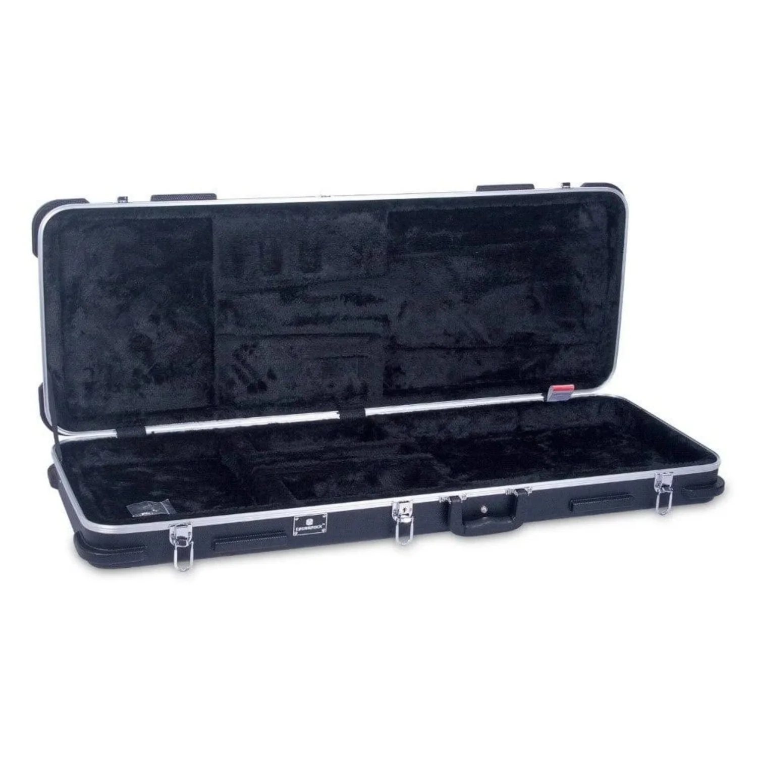 Crossrock CRA860EBK Electric Guitar Case ABS Molded - Black - Image 4