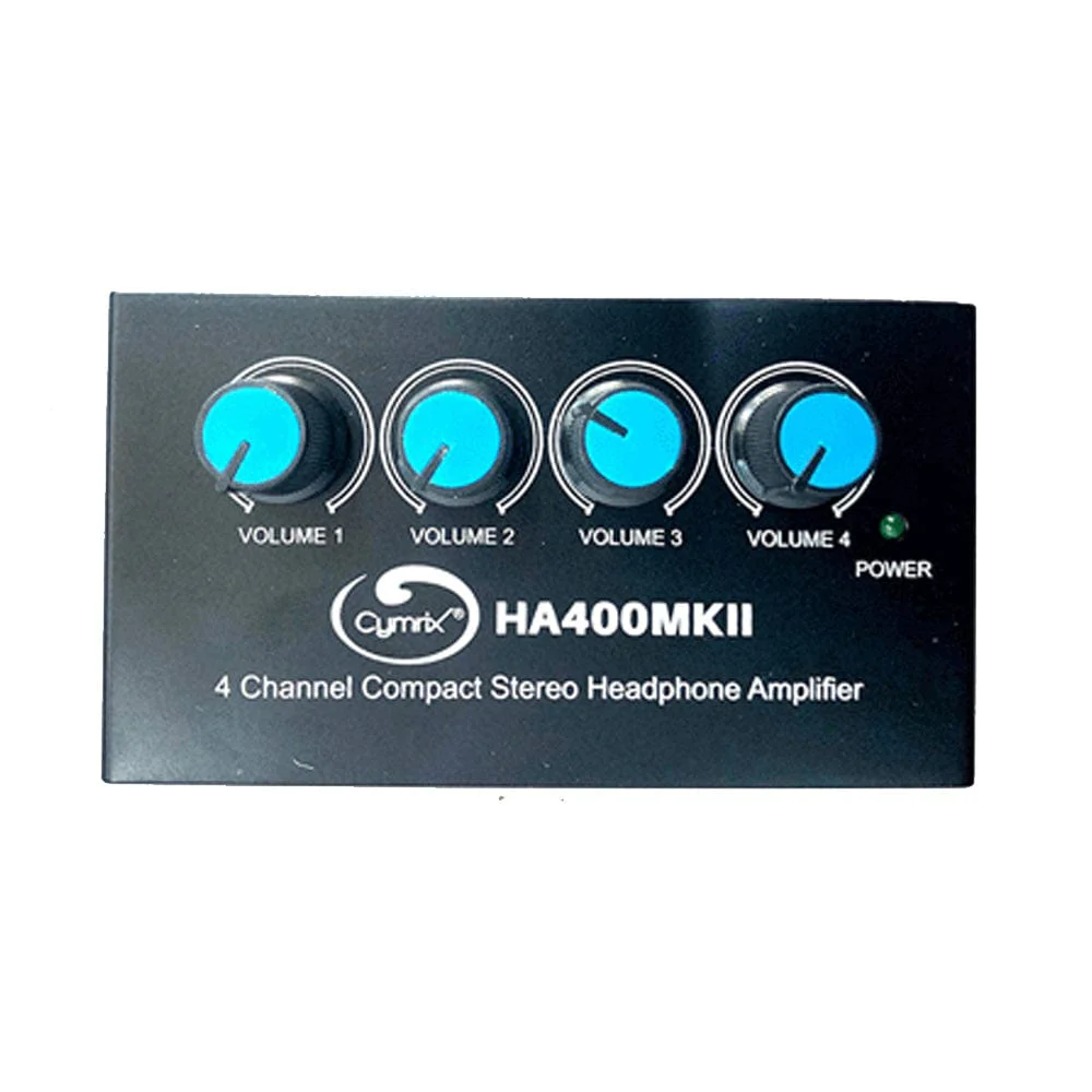 Cymrix HA400 MKII 4-Channel Stereo Headphone Amplifier
