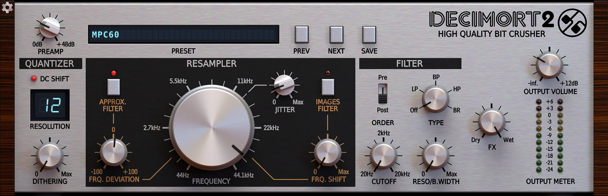 D16 Decimort 2 Bitcrusher – Professional Audio Software & Plugin - Image 2