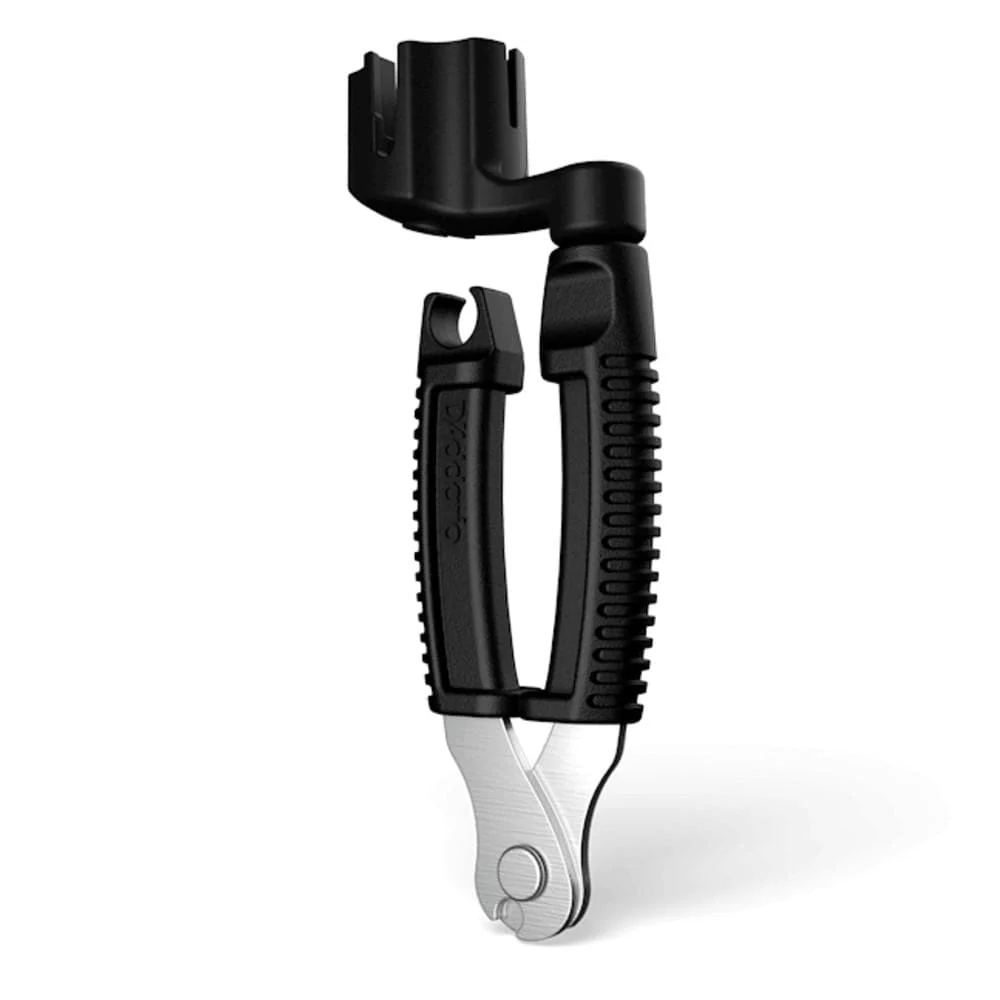 D'Addario DP0002 Pro Winder Guitar String Winder- Black - Open Box