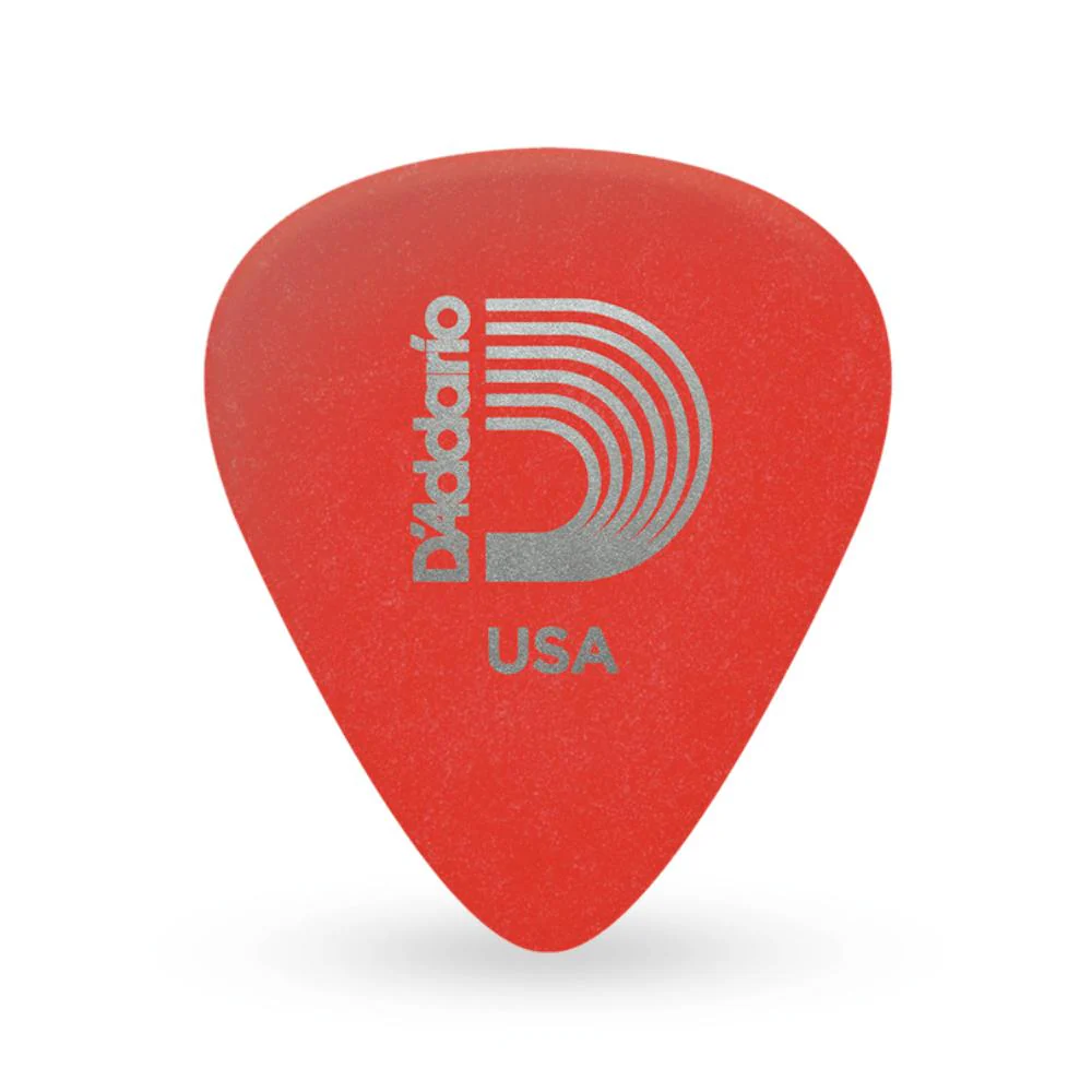 D'Addario Duralin Standard Red 0.50mm Super Light Gauge Guitar Pick