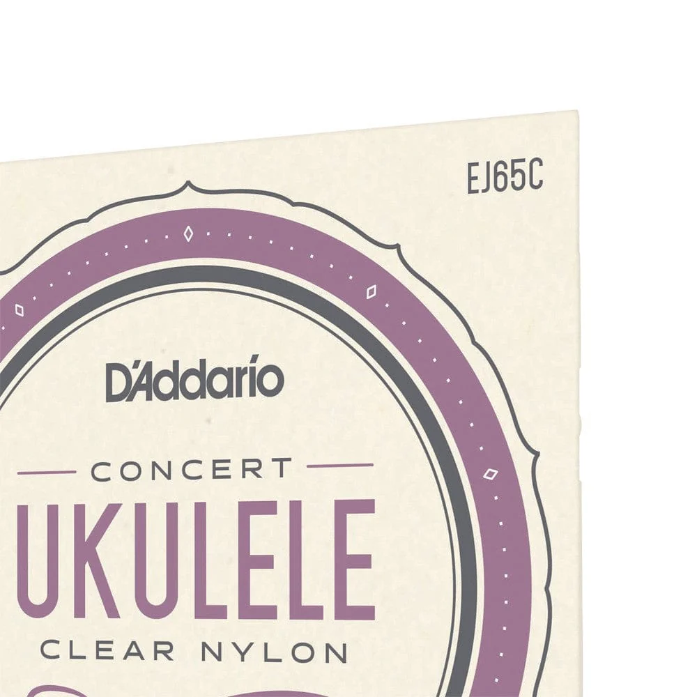 D'Addario EJ65C Ukulele Strings - Pro-Art̩ Custom Extruded Nylon - Image 4