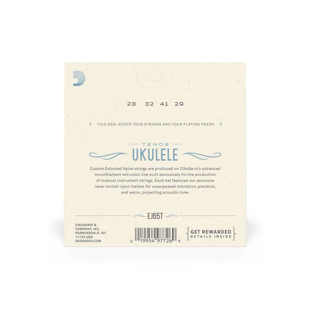 D'Addario EJ65T Tenor Ukulele String Set - Image 3