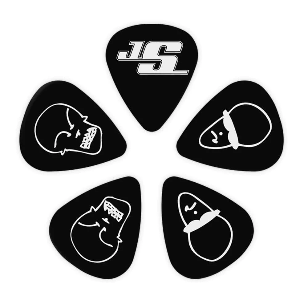 D'Addario Joe Satriani Signature Guitar Picks Black- Pack of 10 - Image 2