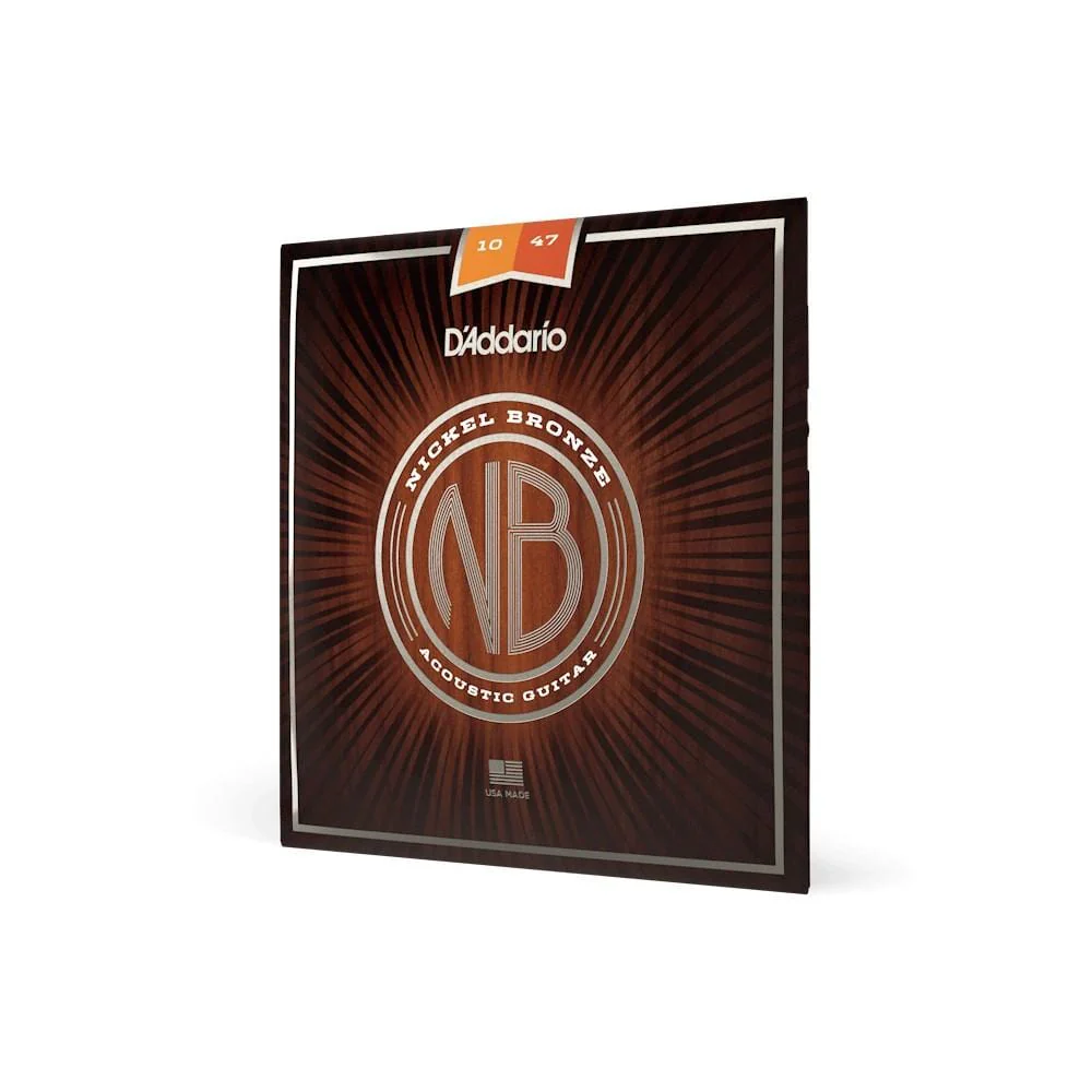 D'Addario NB1047 X Lite Nickel Bronze Acoustic Guitar String Set - Image 2