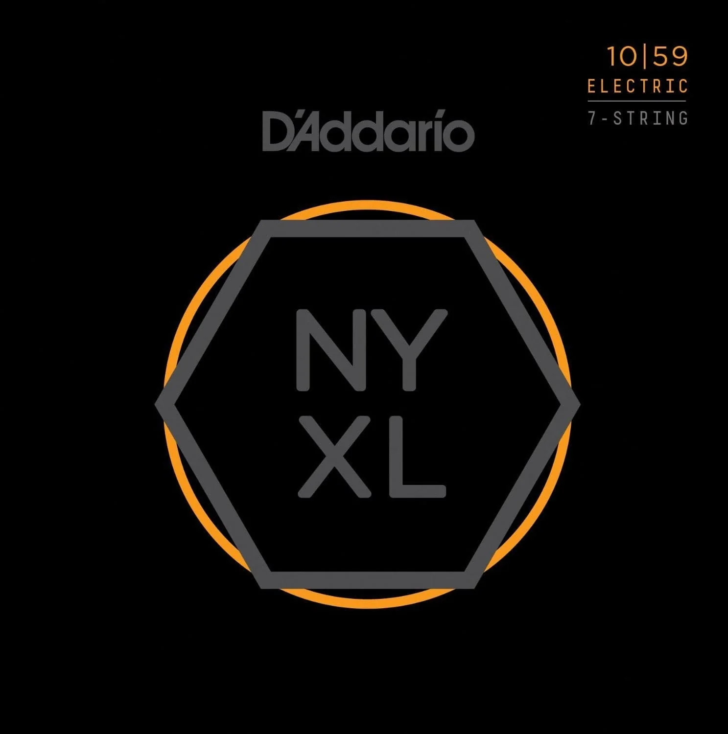 D'Addario NYXL1059 Nickel Wound 7-String Electric Guitar Strings
