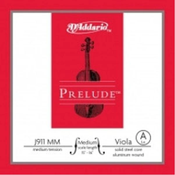 D'Addario Prelude Medium-A J911 MM Viola Strings