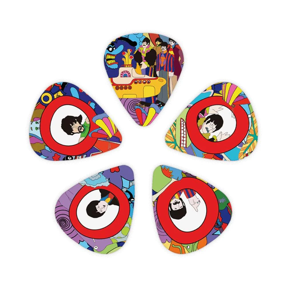D'Addario The Beatles Yellow Submarine 50th Anniversary Guitar Picks - Pack of 10 - Image 3