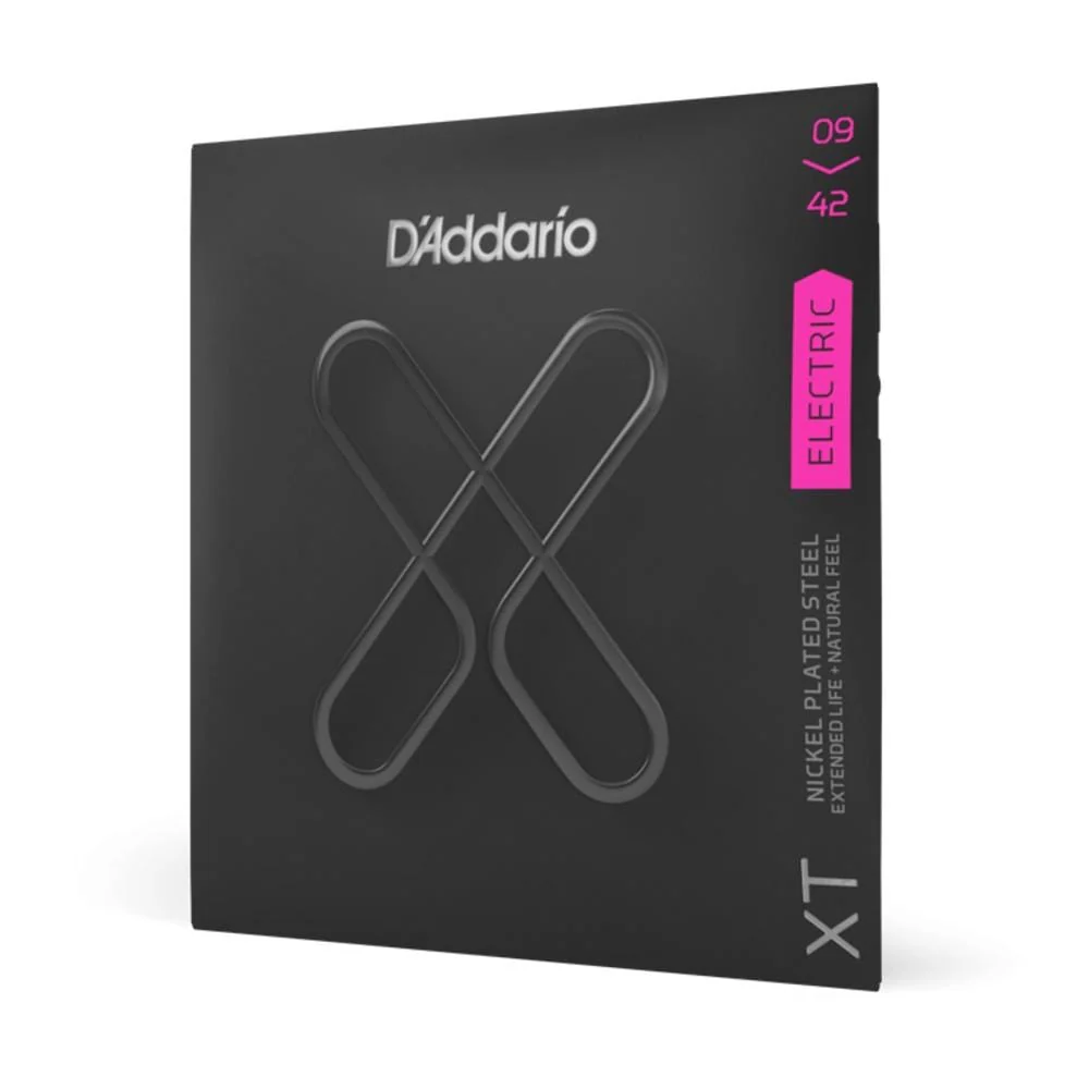 D'Addario XT Nickel Plated Steel Electric Guitar Strings Coated Set