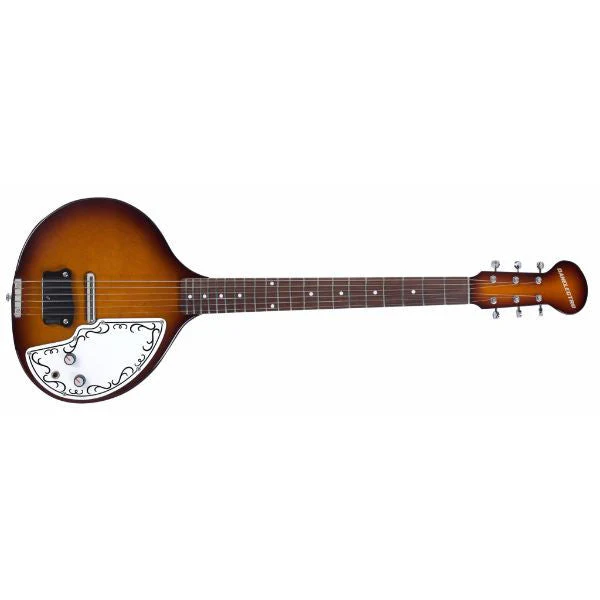 Danelectro DBS68 Reissue Baby Electric Guitar / Sitar - Vintage Sunburst