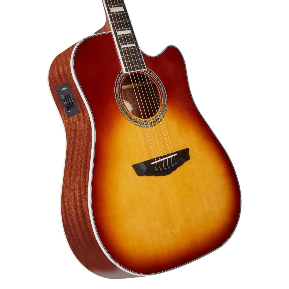 D'Angelico DAPD500ITBAPS Premier Bowery Electro Acoustic Guitar - Image 2