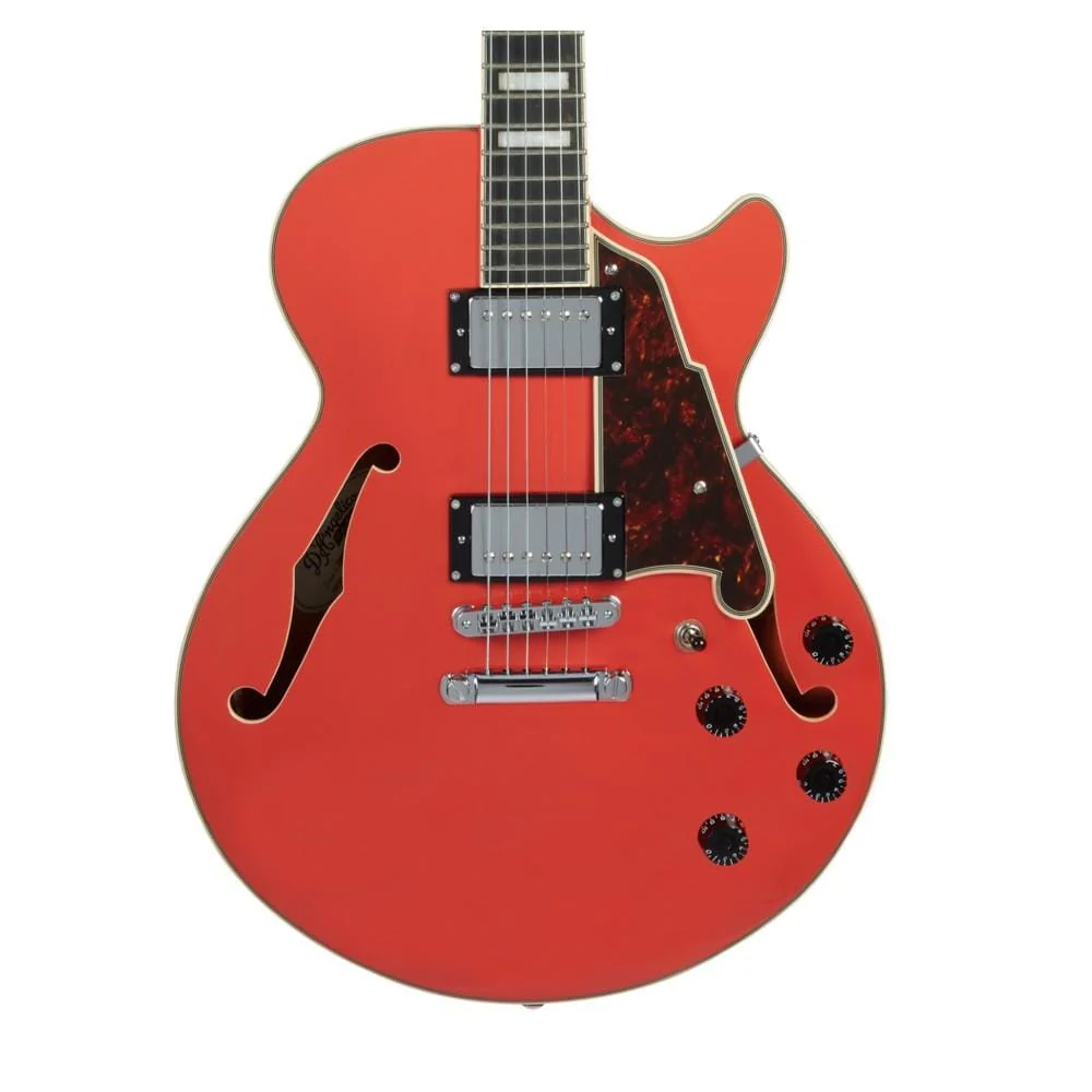D'Angelico DAPSS Premier SS 6 String Electric Guitar - Tailpiece - Image 14