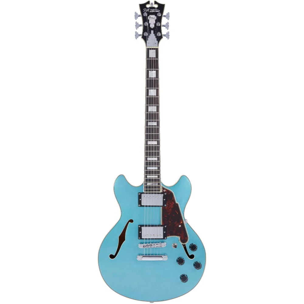 D'Angelico Premier Mini DC Semi-Hollow 6 String Electric Guitar - Image 13