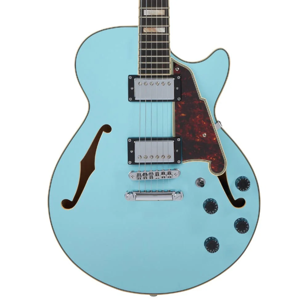 D'Angelico Premier SS Semi-Hollow 6 String Electric Guitar - Image 9