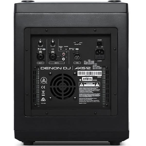 Denon DJ AXIS 12 1000 Watt 12-inch 2 Way Active PA Speaker - Image 2