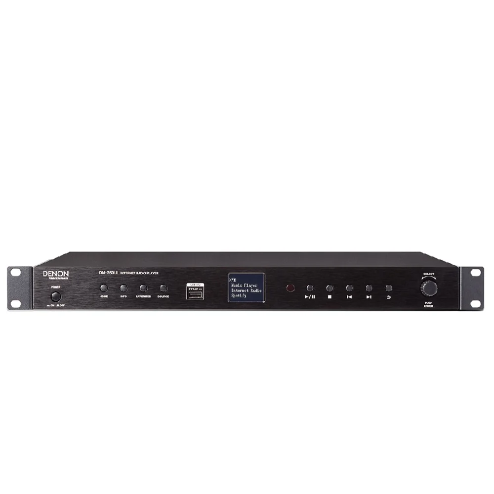 Denon Professional DN-350UI Internet Radio and Media Player with Bluetooth