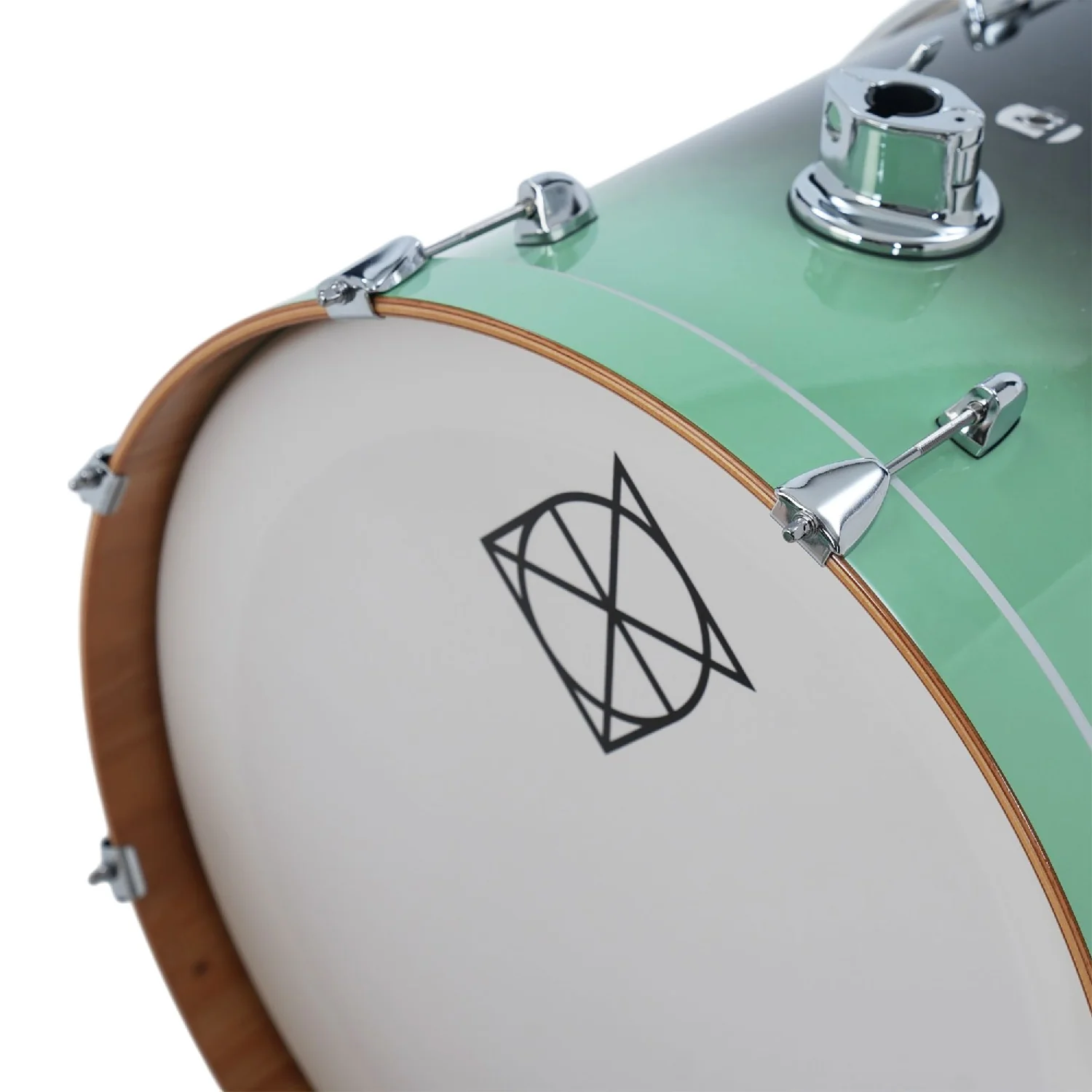Dixon Fuse 5 Piece Maple Gloss Acoustic Drum Kit - Image 8