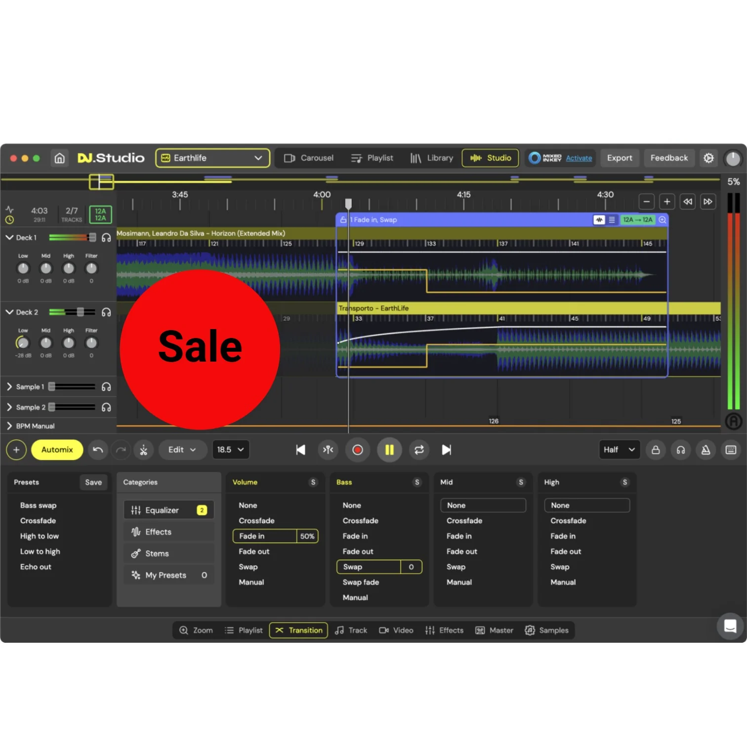 DJ.Studio Pro: DJ Software – Professional Audio Software & Plugin
