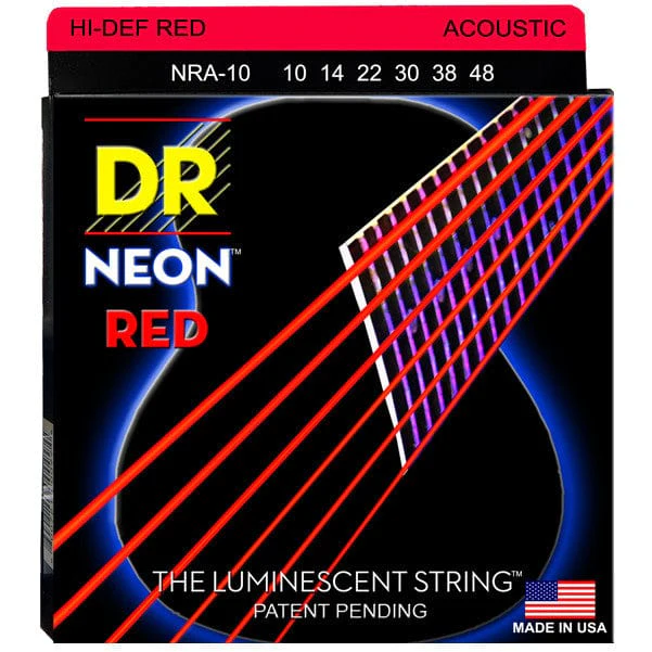 DR NRA-10 Acoustic Guitar String - 10-48