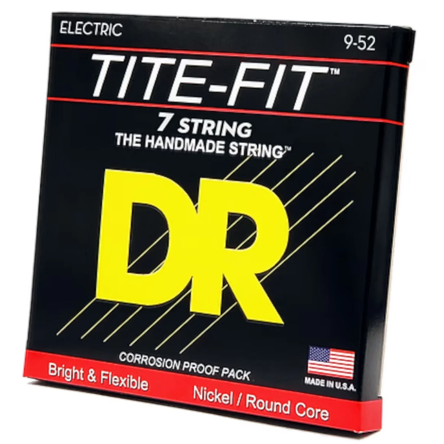 DR String LT7-9 Tite-Fit Light Electric Guitar 7 Strings Set - .009-.052 - Image 2