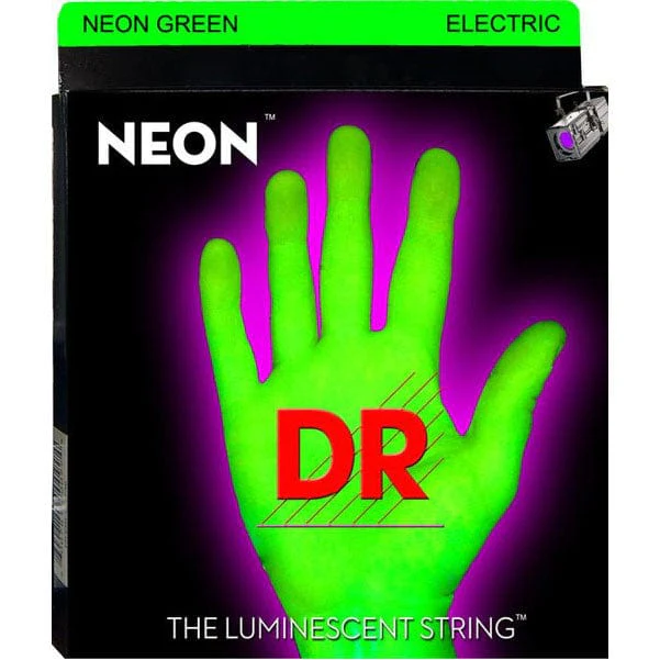 DR Strings NGE-9/46 NEON Green Electric Guitar Strings