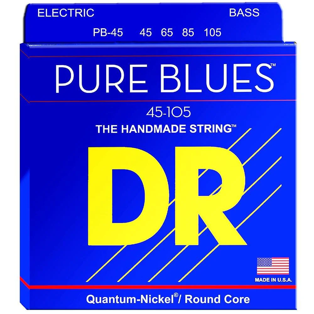 DR Strings PB Pure Blues 4 String Bass Guitar String Set - Image 2