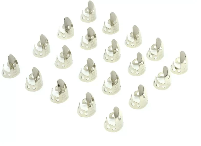 Dunlop 33R Nickel Silver Fingerpicks - Pack of 20 - Image 2