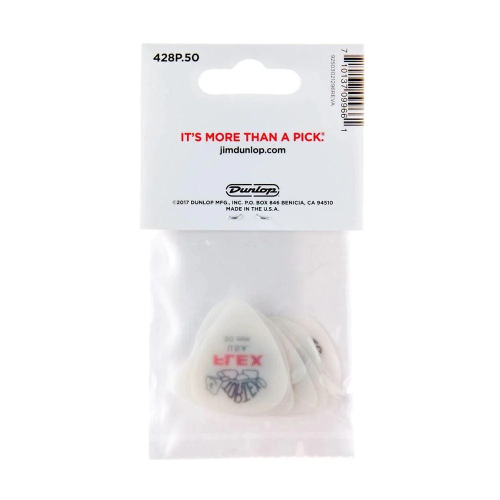 Dunlop 428P Tortex Flex Standard Guitar Picks - Pack of 12 - Image 6
