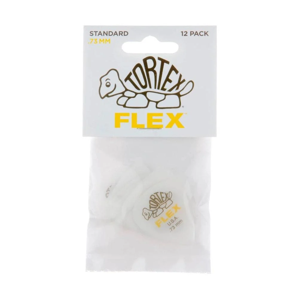 Dunlop 428P Tortex Flex Standard Guitar Picks - Pack of 12 - Image 8