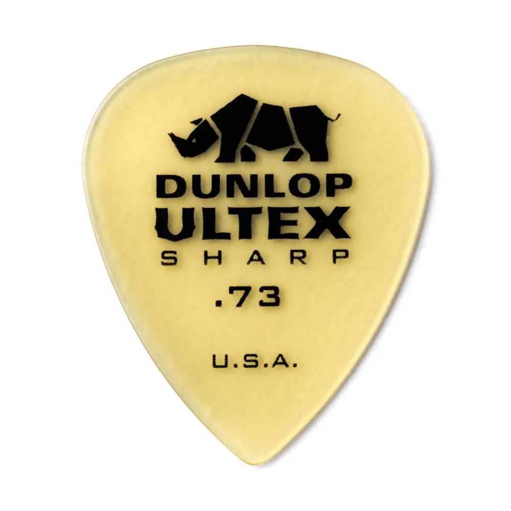 Dunlop 433P Ultex Sharp Guitar Picks - Pack Of 6 - Image 2