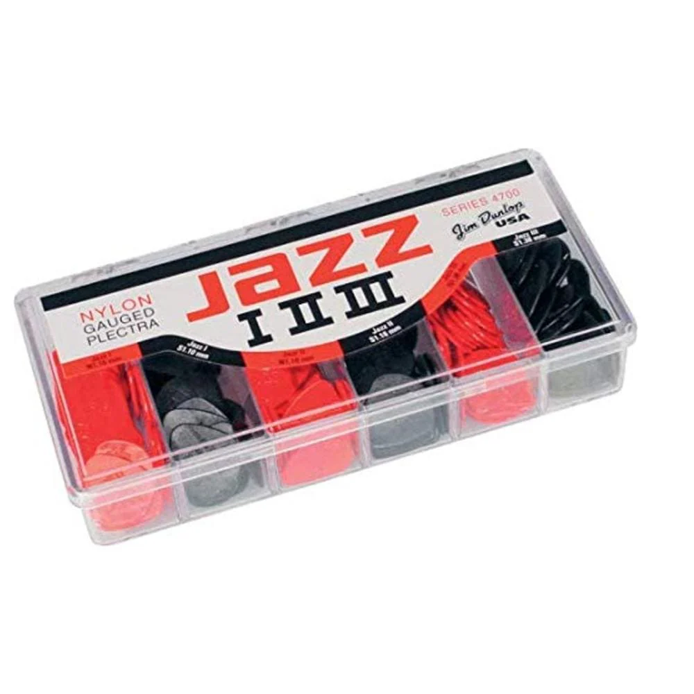 Dunlop 4700 Cab Nylon Jazz Picks - Pack of 144