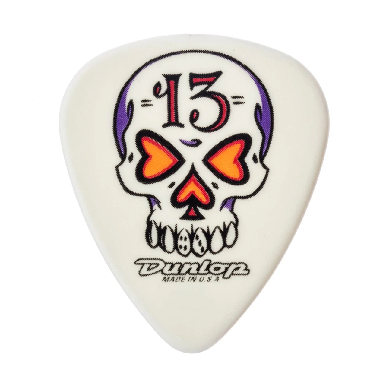Dunlop BL02R Blackline Skull Guitar Pick - Pack of 6 - Image 2