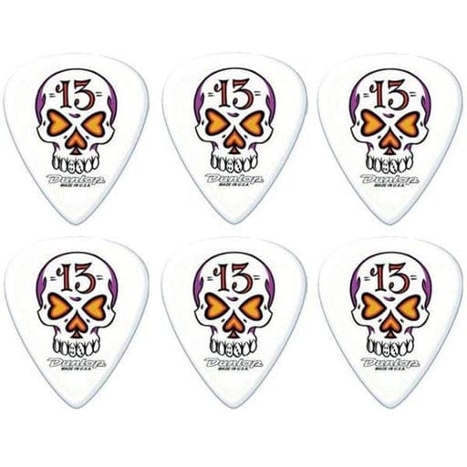 Dunlop BL02R Blackline Skull Guitar Pick - Pack of 6 - Image 5