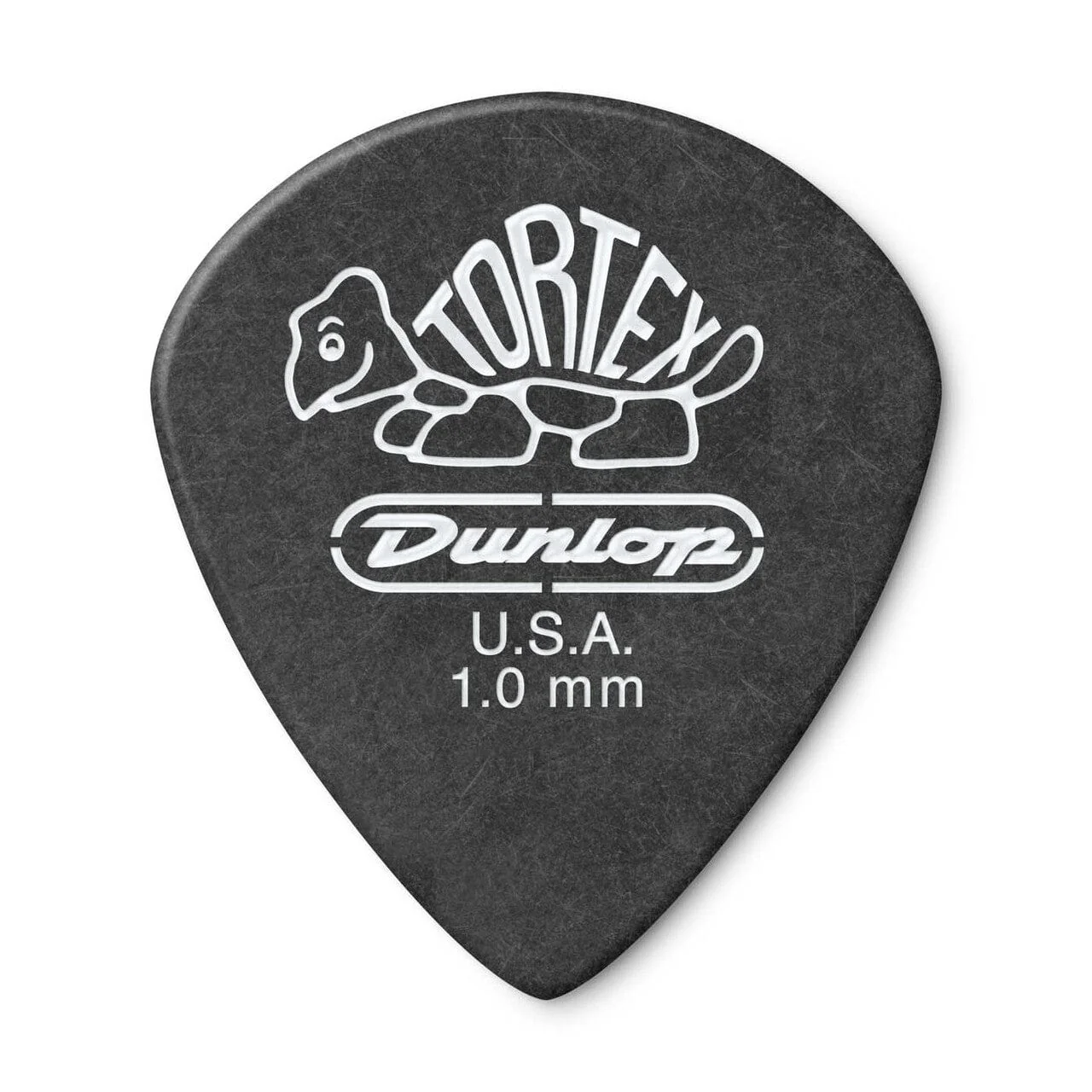 Dunlop 482R Tortex Pitch Black Jazz Guitar Picks - Set of 6 - Image 6