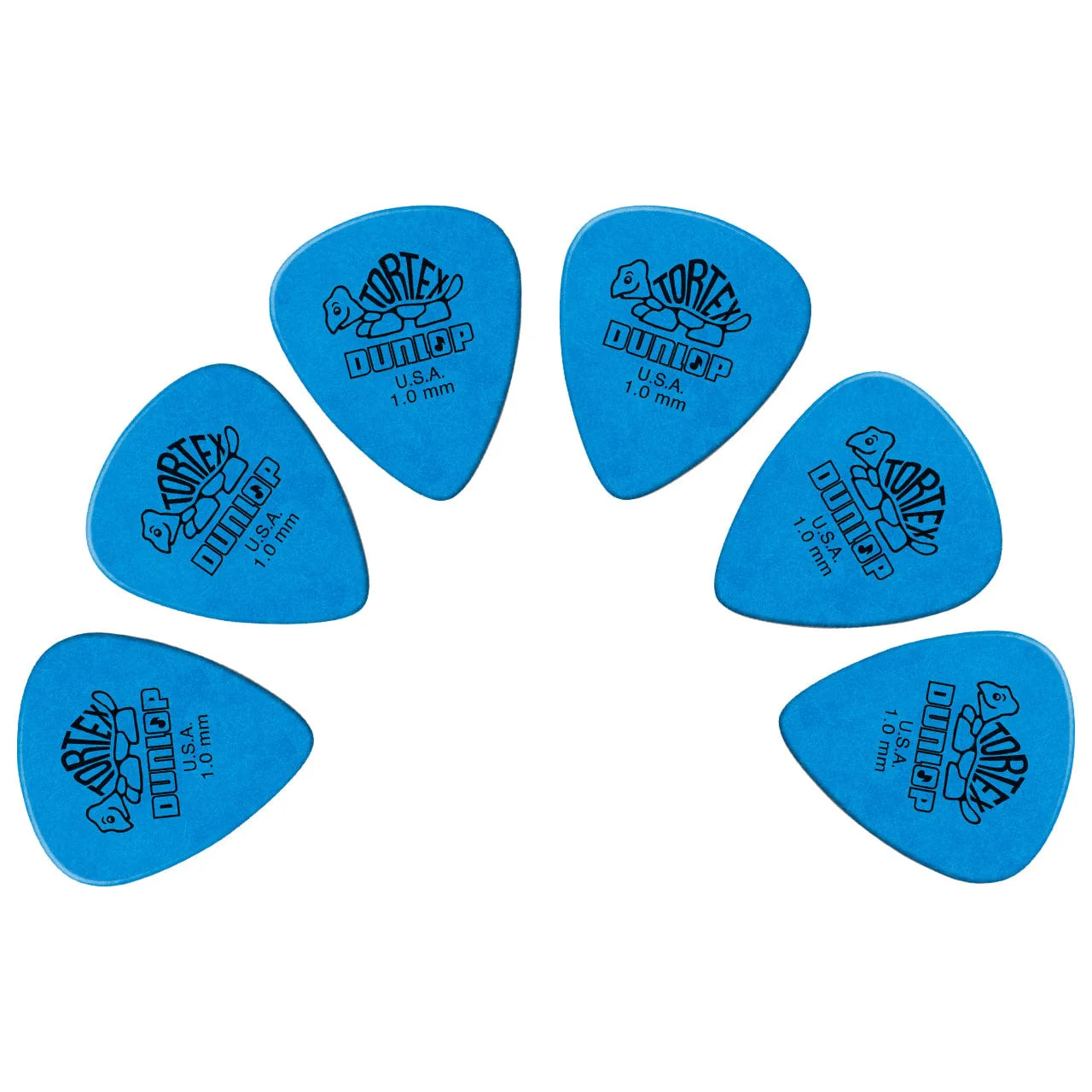 Dunlop 418R Tortex Standard Guitar Picks - Set of 6 - Image 11