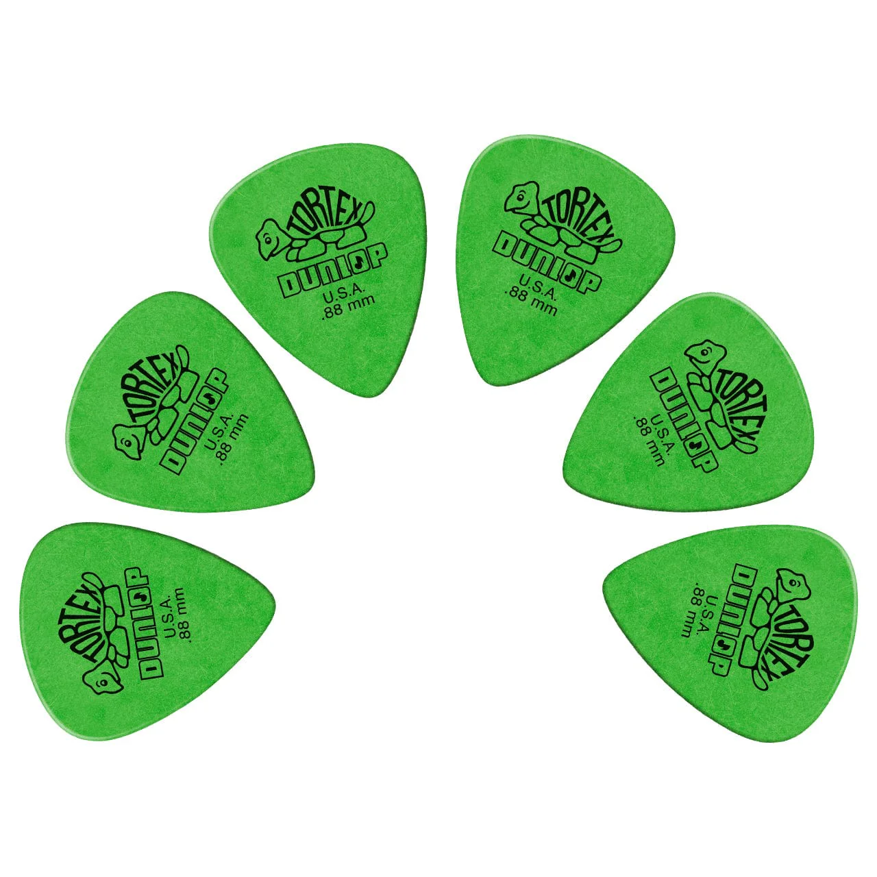 Dunlop 418R Tortex Standard Guitar Picks - Set of 6 - Image 13