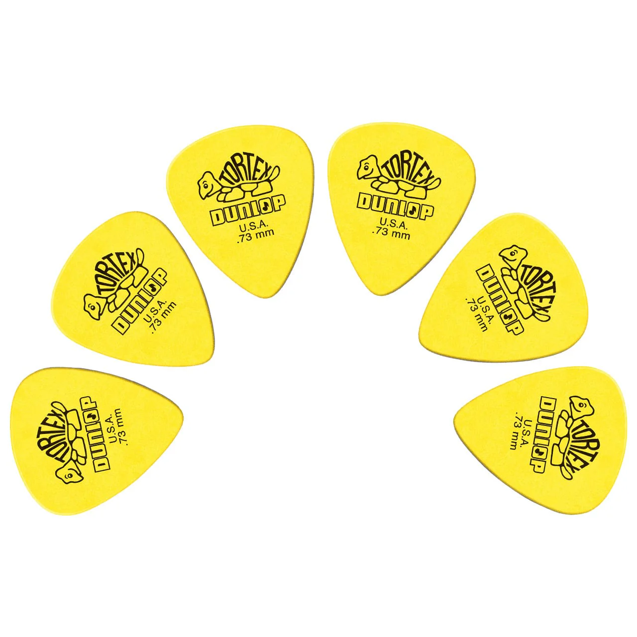 Dunlop 418R Tortex Standard Guitar Picks - Set of 6 - Image 7