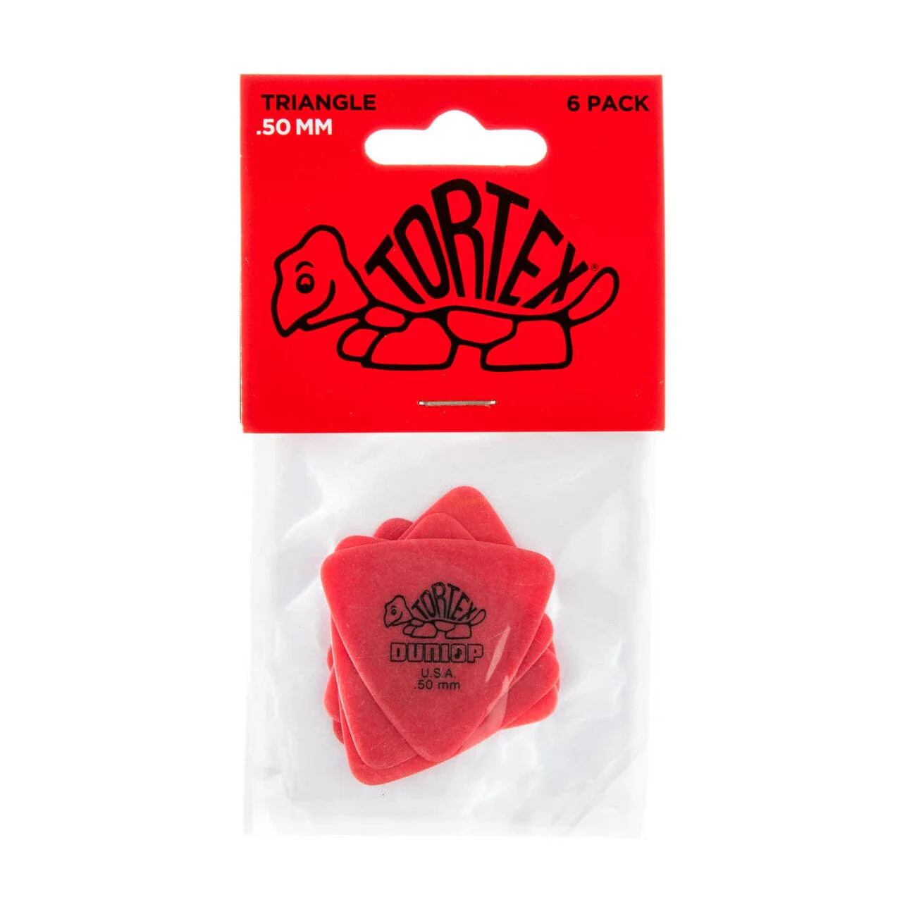 Dunlop Tortex Triangle Guitar Picks - Set of 6
