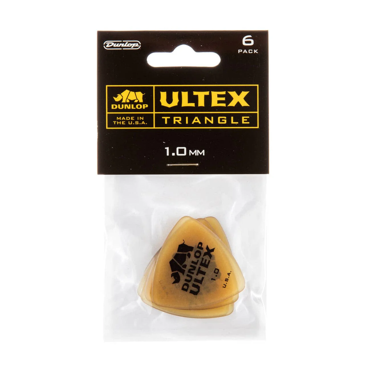 Dunlop Ultex Triangle 1mm Guitar Pick - Set of 6
