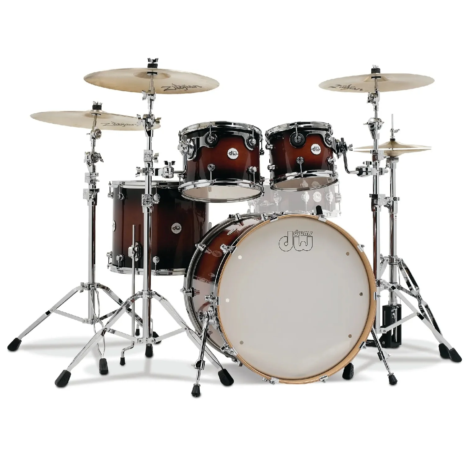 Dw Drum Workshop DDLG 2214 Design 4-Piece Acoustic Drum Kit - Image 18