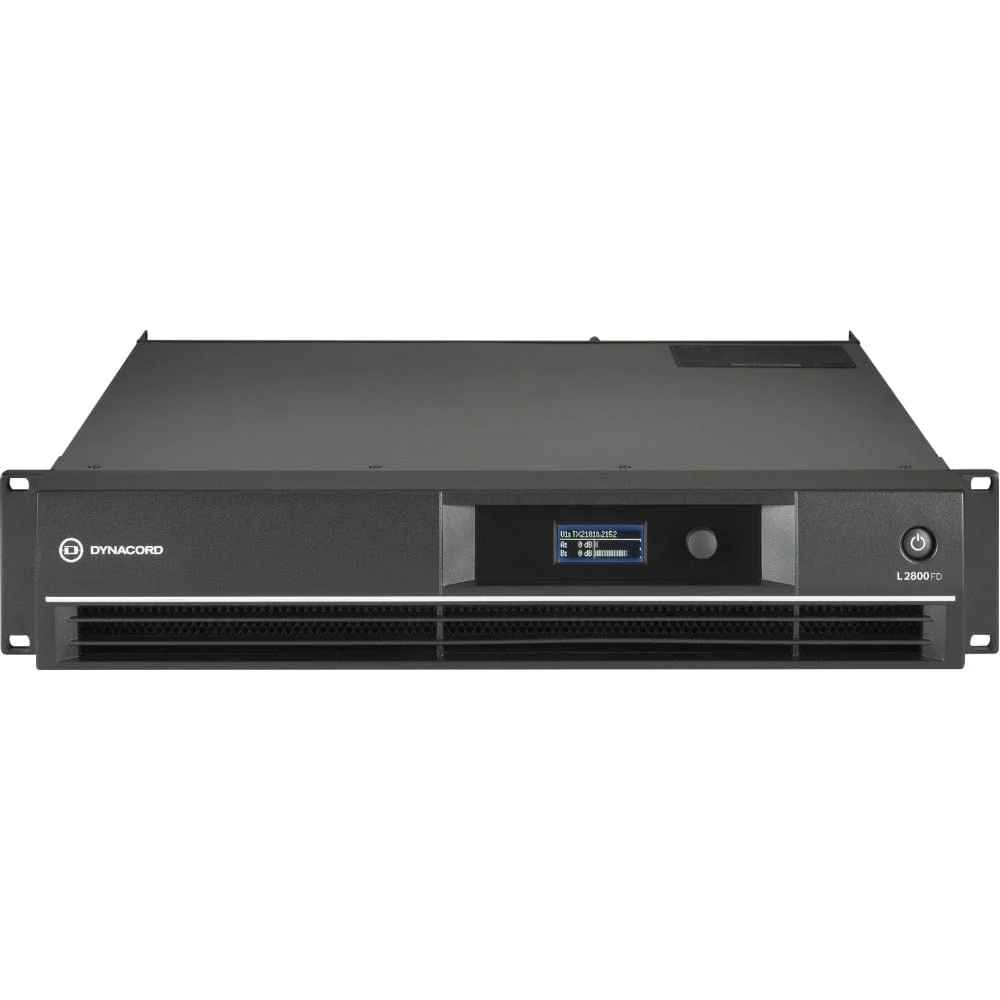 Dynacord L2800FD DSP 2 x 1400 w Power Amplifier - Image 3