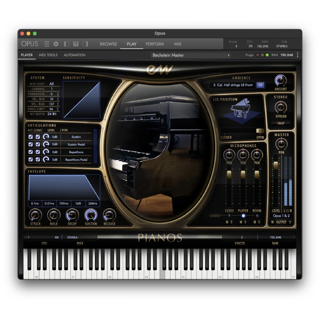 EastWest BOSENDORFER 290 PLATINUM Piano Plugin - Image 2