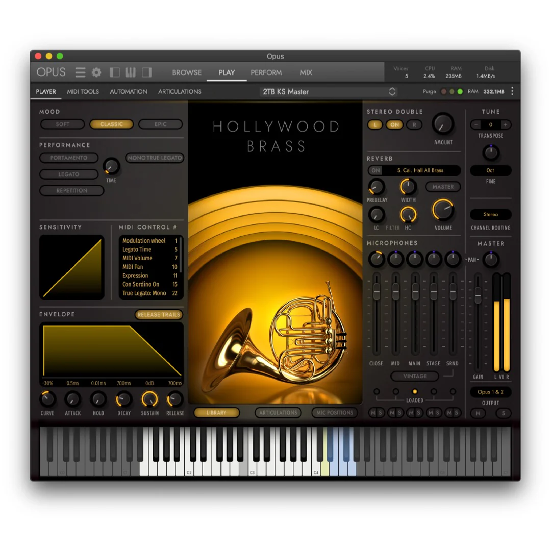 EastWest Hollywood Orchestra Opus Edition Diamond Orchestral Sample Library Bundle – Professional Audio Software & Plugin - Image 3